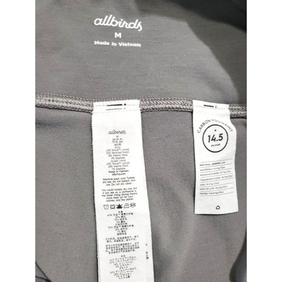Allbirds Women's Gray Tencel Natural High-Waist Leggings Medium 1368 - Picture 8 of 15